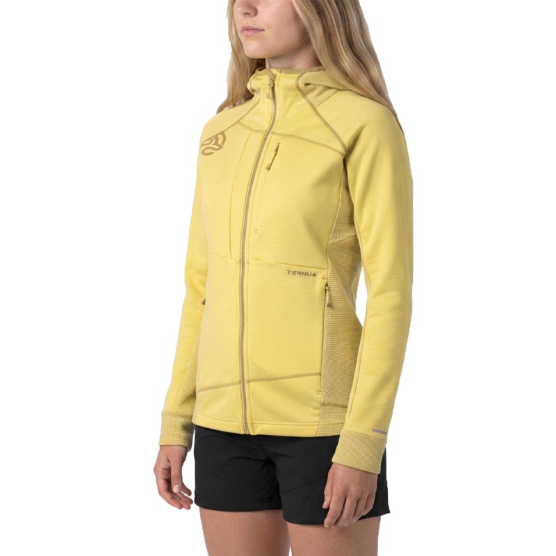 Ternua Chaqueta Sakketa 2.0 Hood Jkt W Verde Pastel Olive Mujer