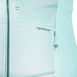 Ternua Chaqueta Sakketa 2.0 Hood Jkt W Azul Claro Light Mint Mujer