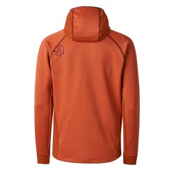 Ternua Chaqueta Sakket 2.0 Hood Jkt M Rojo Deep Ginger Hombre