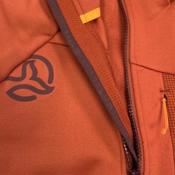 Ternua Chaqueta Polar Kalekki 2.0 Jkt M Naranja Deep Ginger Hombre