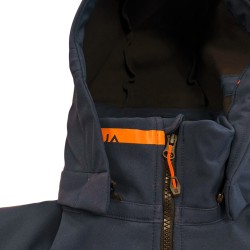 Ternua Chaqueta Softshell Errobi JKT 2.0 Azul Oscuro Dark Marine Hombre