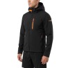Ternua Chaqueta Softshell Errobi JKT 2.0 Negro Black Hombre