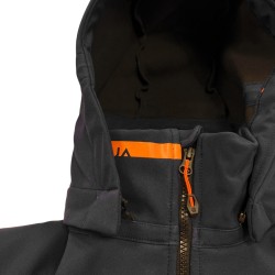 Ternua Chaqueta Softshell Errobi JKT 2.0 Negro Black Hombre