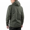 Ternua Workwear Chaqueta Impermeable Deba Gris Deep Fir Green Hombre