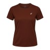 Asics Camiseta Running Asics Core Rojo Singed Red Mujer