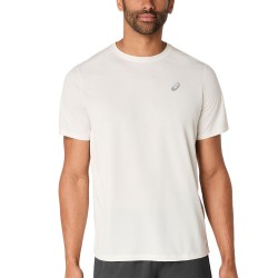 Asics Camiseta Running Asics Core Crema Cream Hombre