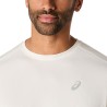 Asics Camiseta Running Asics Core Crema Cream Hombre