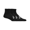 Asics Calcetines 3 Pack Quarter Sock Negro Performance Black
