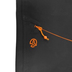 Ternua Pantalón Trekking Felkin Warm Gris Naranja Whales Grey Hombre