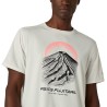 Asics Camiseta Running Fujitrail Logo Crema Cream Hombre