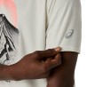 Asics Camiseta Running Fujitrail Logo Crema Cream Hombre