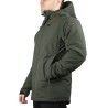 Ternua Chaqueta Fibras Biduze Gris Naranja Deep Fir Green Hombre