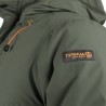 Ternua Chaqueta Fibras Biduze Gris Naranja Deep Fir Green Hombre