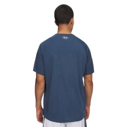 Under Armour Camiseta UA Tech Textured Azul Hombre