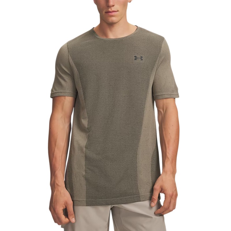 Under Armour Camiseta UA Vanish Seamless Taupe Timberwolf Taupe Hombre