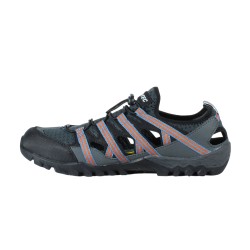 Hi-Tec Sandalia Anfibias Pampa Negro Naranja Azul Charcoal Powder Blue Hombre