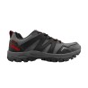 Hi-Tec Zapatilla Voyager 2 Negro Gris Rojo Black Gray Rinstripe Salsa Hombre