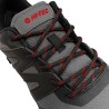 Hi-Tec Zapatilla Voyager 2 Negro Gris Rojo Black Gray Rinstripe Salsa Hombre