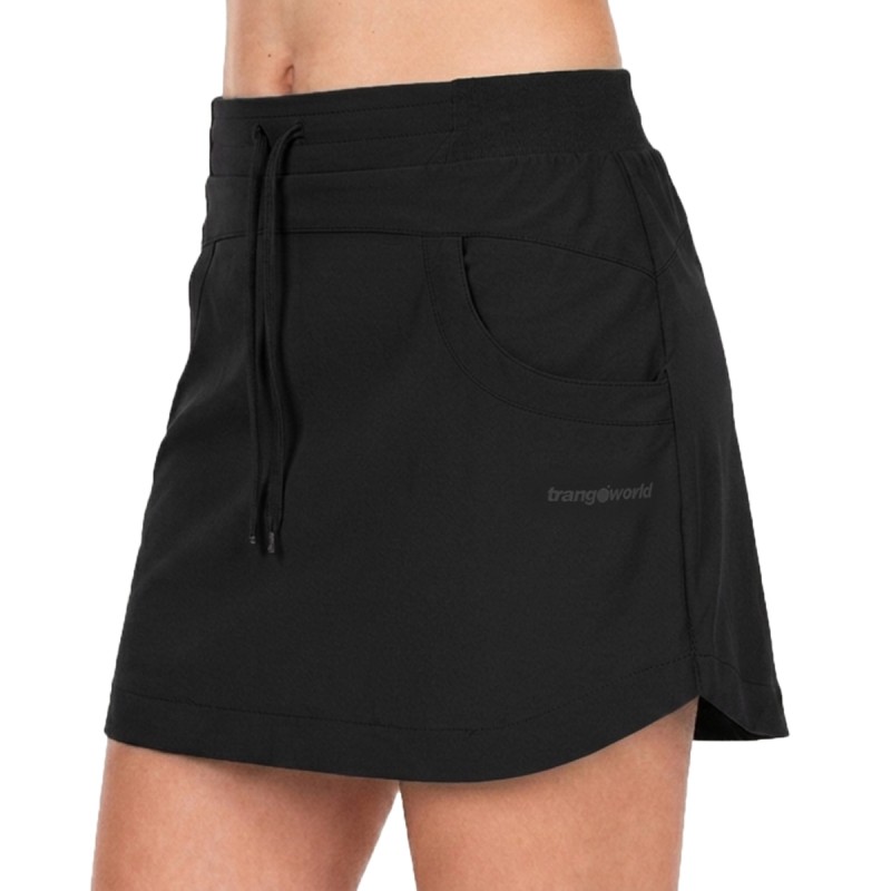 Trangoworld Falda Trekking Nantes Sf Negro Black Mujer
