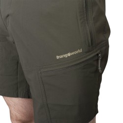 Trangoworld Pantalón Corto Limut Sf Marrón Bungee Cord Hombre