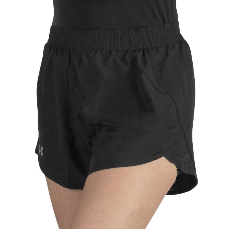 Under Armour Short UA Fly By Negro  Mujer