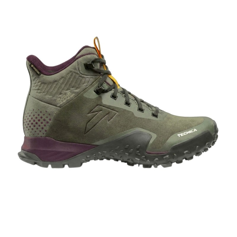 Tecnica Bota Magma Mid GTX Ws Verde Giungla Mujer