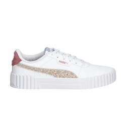 Puma Zapatilla Casual Carina 3.0 Winter Safari Jr Blanco White Niño