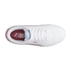 Puma Zapatilla Casual Carina 3.0 Winter Safari Jr Blanco White Niño