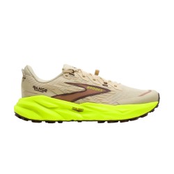 Brooks Zapatilla Trail Running Range Beige Amarillo Sand Nightlife Mujer