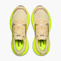 Brooks Zapatilla Trail Running Range Beige Amarillo Sand Nightlife Mujer