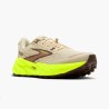 Brooks Zapatilla Trail Running Range Beige Amarillo Sand Nightlife Mujer