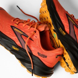 Brooks Zapatilla Trail Running Range Naranja Tigerlily Orange Hombre
