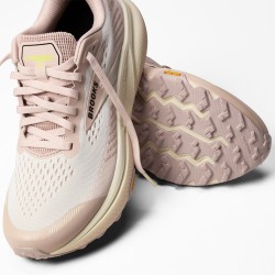 Brooks Zapatilla Trail Running Cascadia 20 Rosa Blanco Roto Arctic Wolf Rose Mujer