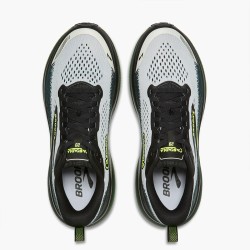 Brooks Zapatilla Trail Running Cascadia 20 Gris Verde Amarillo Grey Black Hombre