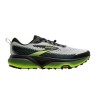 Brooks Zapatilla Trail Running Cascadia 20 Gris Verde Amarillo Grey Black Hombre