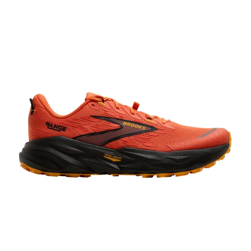 Brooks Zapatilla Trail Running Range Naranja Tigerlily Orange Hombre
