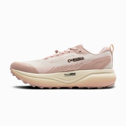 Brooks Zapatilla Trail Running Cascadia 20 Rosa Blanco Roto Arctic Wolf Rose Mujer