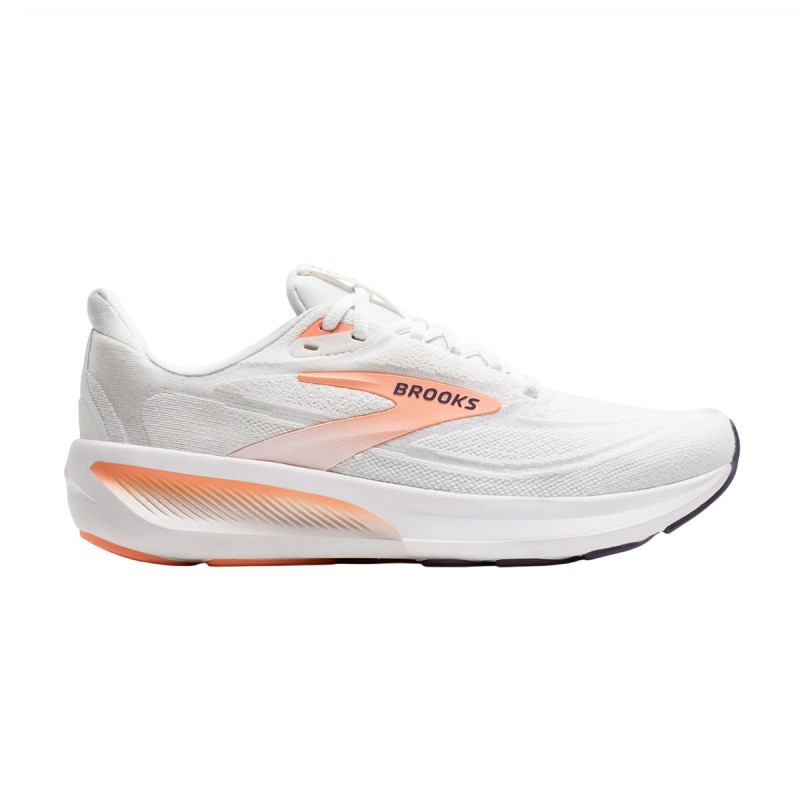 Brooks Zapatilla Running Revel 9 Blanco Roto Rosa White Purple Mujer