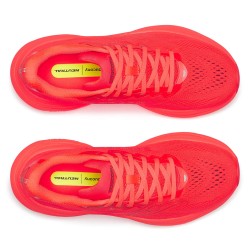 Saucony Zapatilla Running Ride 19 Rojo Fosforito Vizired Rouge Mujer