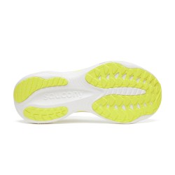 Saucony Zapatilla Running Ride 19 Blanco Amarillo White Tart Mujer