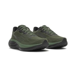 Saucony Zapatilla Running Ride 19 Verde Negro Fatigue Black Hombre