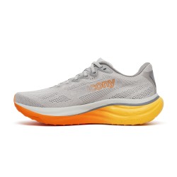 Saucony Zapatilla Running Ride 19 Gris Naranja Cadet Fuego Hombre