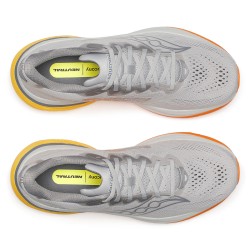 Saucony Zapatilla Running Ride 19 Gris Naranja Cadet Fuego Hombre