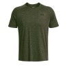Under Armour Camiseta UA Tech Textured Verde Hombre