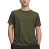 Under Armour Camiseta UA Tech Textured Verde Hombre