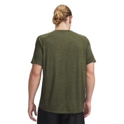 Under Armour Camiseta UA Tech Textured Verde Hombre