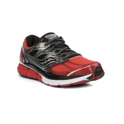 Saucony Hurricane ISO Red/Gry/Sil Hombre