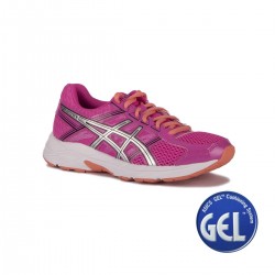 Asics Gel Contend 4 Glow Silver Black Mujer