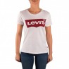 Levi's Camiseta The Perfect Tee Blanco y Rojo Mujer