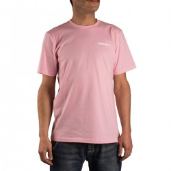 Carhartt Camiseta Flamingo Script Rosa Vegas Pink Hombre